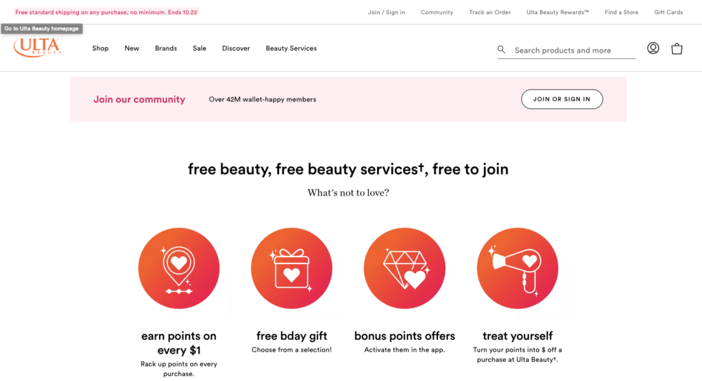 Ulta Beuaty Rewards Program